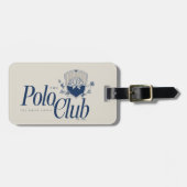 Der White Lotus Polo Club Gepäckanhänger (Vorderseite horizontal)