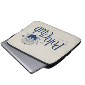 Der White Lotus Polo Club Laptopschutzhülle (Vorne Knopf)