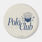 Der White Lotus Polo Club Magnet (Vorne)