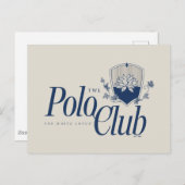 Der White Lotus Polo Club Postkarte (Vorne/Hinten)