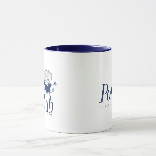 Der White Lotus Polo Club Tasse (Zentrum)