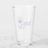 Der White Lotus Swim Club Glas (Rückseite)