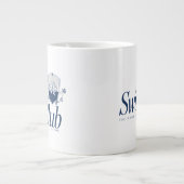 Der White Lotus Swim Club Jumbo-Tasse (Vorderseite)