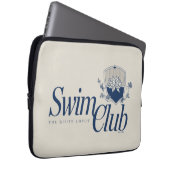 Der White Lotus Swim Club Laptopschutzhülle (Vorne Rechts)