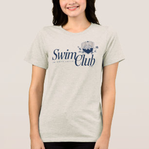 Der White Lotus Swim Club Tri-Blend Shirt