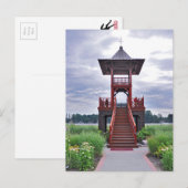 Der Whitney Tower Postkarte (Vorne/Hinten)