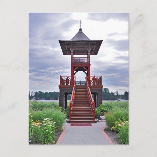 Der Whitney Tower Postkarte (Vorderseite)