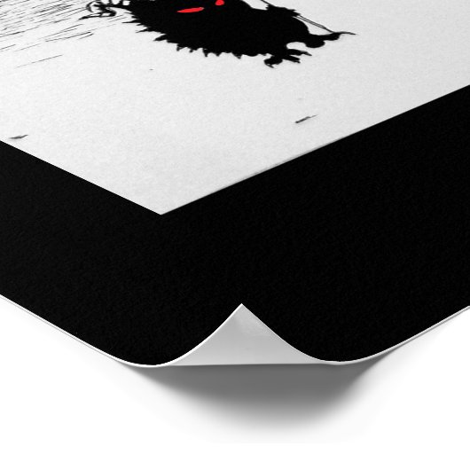 Der Wicker Hog Poster (Ecke)