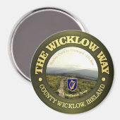 Der Wicklow-Weg Magnet (Vorderseite/Rückseite)