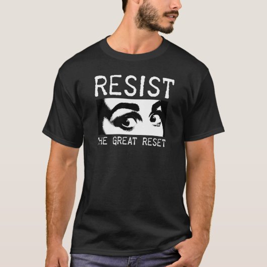 Der Widerstand des "Great Reset NWO Ministerium fü T-Shirt (Vorderseite)