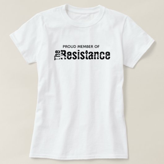 Der Widerstand T-Shirt (Design vorne)