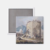 Der Widerstand von vierzig griechischen Rebellen Magnet (Vorderseite/Rückseite)