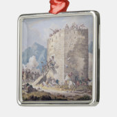 Der Widerstand von vierzig griechischen Rebellen Ornament Aus Metall (Links)