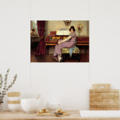 Der widerstrebende Pianist Poster (Küche)