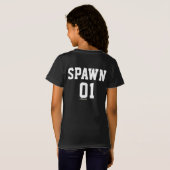 Der wieder mischen Mädchen-Mama-Vati u. ich T-Shirt (Schwarz voll)