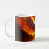 Der wiedergeborene Phönix Kaffeetasse (Links)