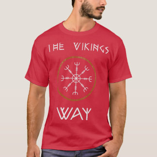 Der Wikinger-Weg Vegvisier Grunge T-Shirt
