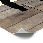 Der "Wild West Custom Text" Poster (Ecke)