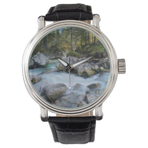Der Wildbach Ramsauer Ache Armbanduhr