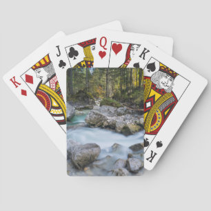 Der Wildbach Ramsauer Ache Spielkarten