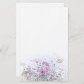 Der Wildblume-Traum Briefpapier (Vorne/Hinten)