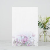 Der Wildblume-Traum Briefpapier (Stehend Vorderseite)