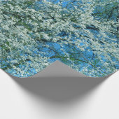 Der wilde Pflaumenbaum in Blüte Geschenkpapier (Ecke)