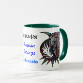 Der wilde Seitenstier Tasse (VorderseiteRechts)