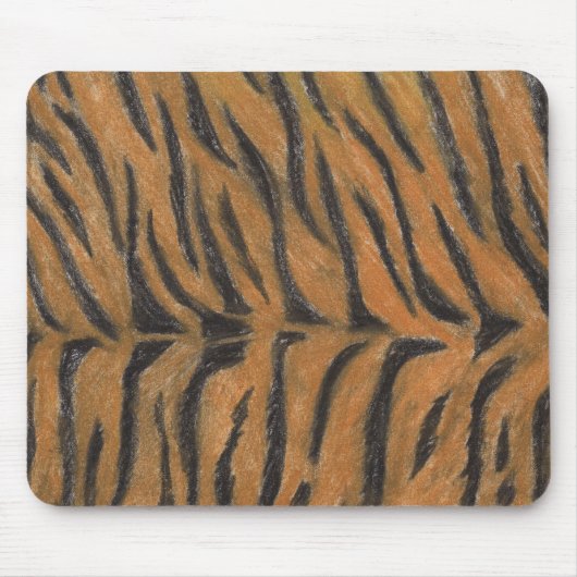 Der wilde Tiger Mousepad (Vorne)