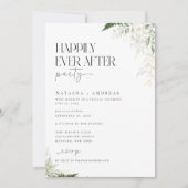 Der wilde Wald glücklicherweise je nach dem Party Einladung (Vorderseite)