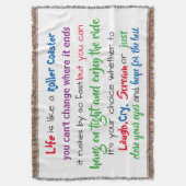 Der Wilde Weg des Lebens Decke (Vorderseite Vertikal)