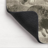 Der "wilde Westen" am großen Amerikaner Mousepad (Ecke)