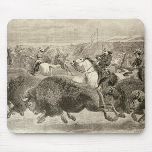 Der "wilde Westen" am großen Amerikaner Mousepad (Vorne)