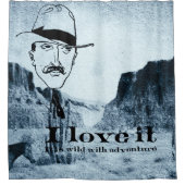 Der wilde Westen Duschvorhang (Vorderseite)