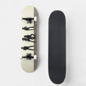 Der Wilde Westen Skateboard (Vorderseite)
