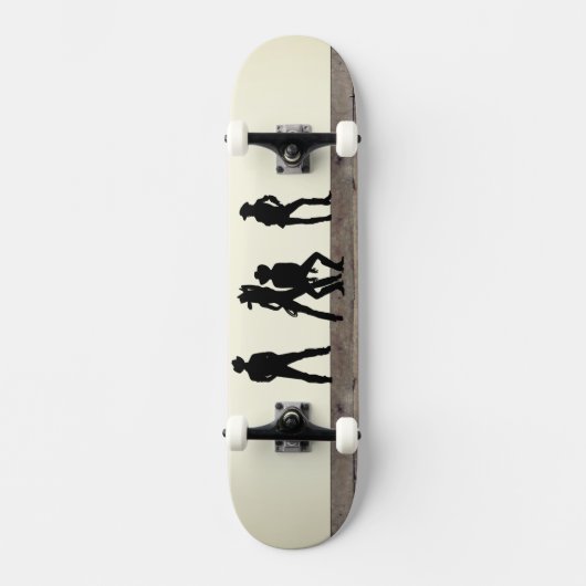 Der Wilde Westen Skateboard (Vorderseite)