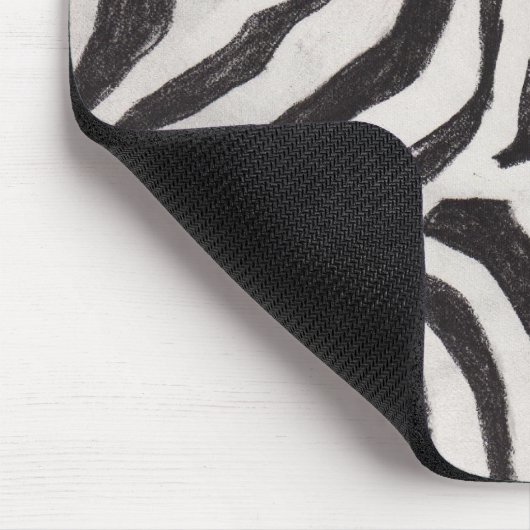 Der wilde Zebra Mousepad (Ecke)