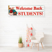 Der Willkommens-kundengerechte Fahne zurück Banner (Insitu)