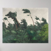 Der Wind - Félix Vallotton, Schweizer Kunstposter Poster (Vorne)