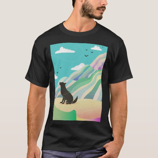 Der Wind im Canyon aktiv T-Shirt (Vorderseite)