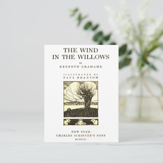 Der Wind im Wilden Postkarte (Stehend Vorderseite)