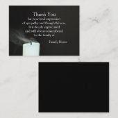 Der Wind und die Kerze, die du dir verpasst hast Mitteilungskarte (Vorne/Hinten)