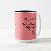 Der Wind unter meiner Tasse der Flügel (VorderseiteRechts)