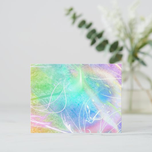 Der Wind weint... Postkarte (Stehend Vorderseite)