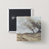 Der Windstoß, c.1865-70 Button (Vorne & Hinten)