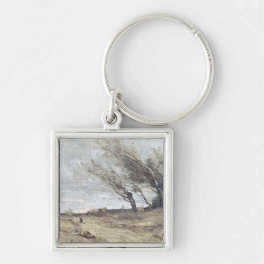 Der Windstoß, c.1865-70 Schlüsselanhänger (Vorne)