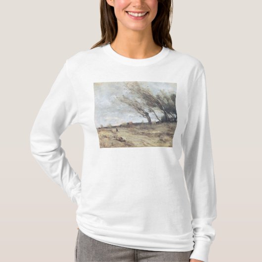 Der Windstoß, c.1865-70 T-Shirt (Vorderseite)