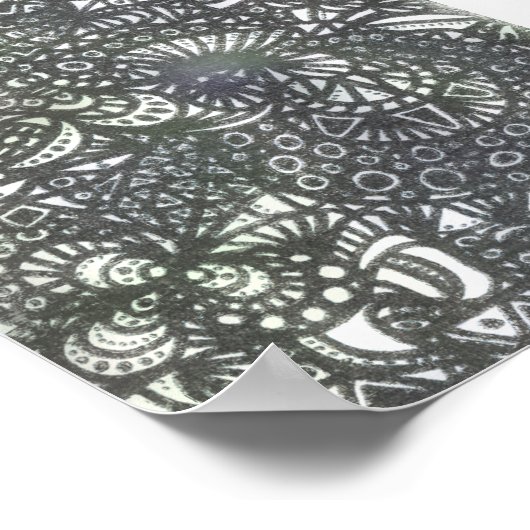 Der Windwurm A1 Poster (Ecke)