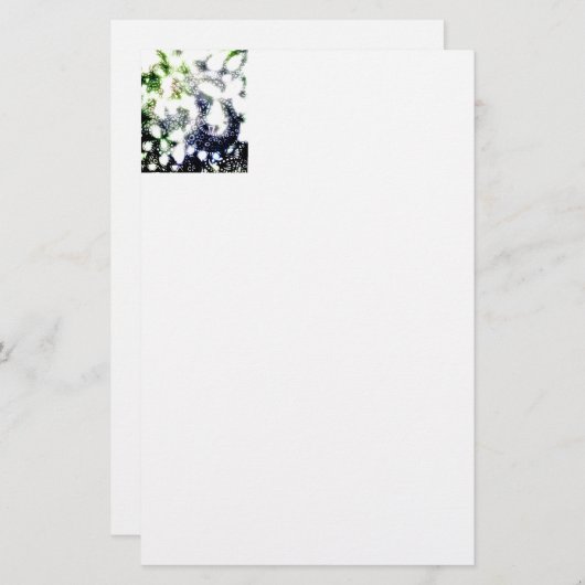 Der Windwurm A4 Briefpapier (Vorne/Hinten)