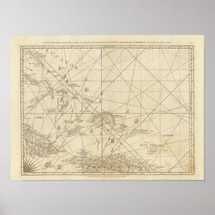 Der windzugewandte Durchgang mit einigen Poster